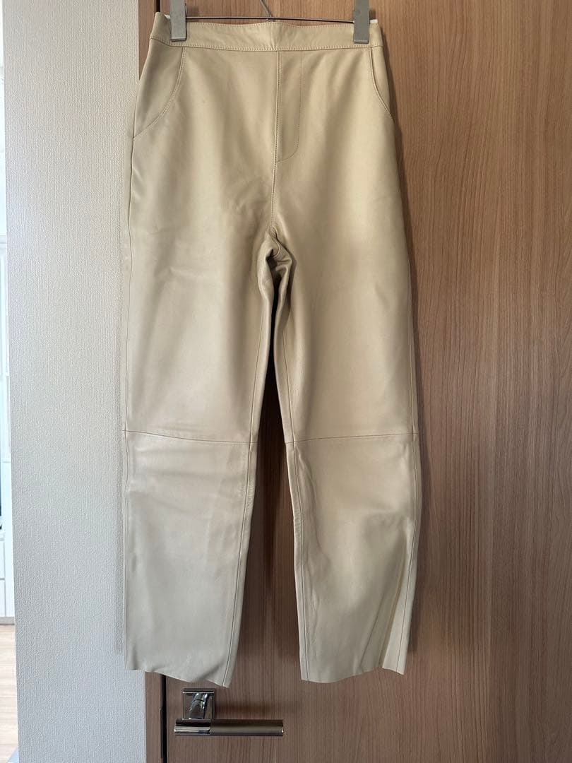 Raw+ Leather Clopped PT ロゥタスレザークロップドパンツ