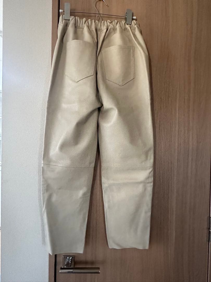 Raw+ Leather Clopped PT ロゥタスレザークロップドパンツ