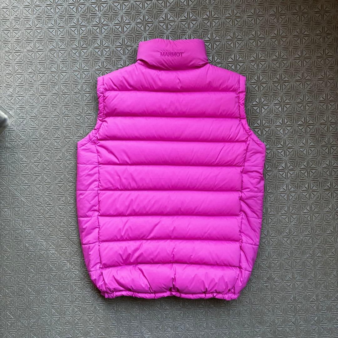 MARMOT capital ピンク ダウンベスト