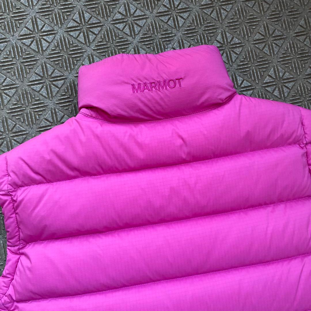 MARMOT capital ピンク ダウンベスト