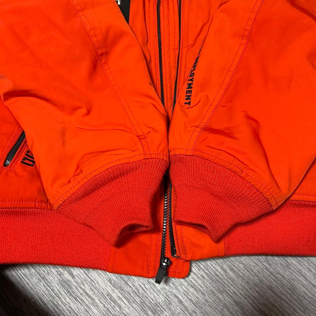 AVIREX オレンジ MA-1 フライトジャケット