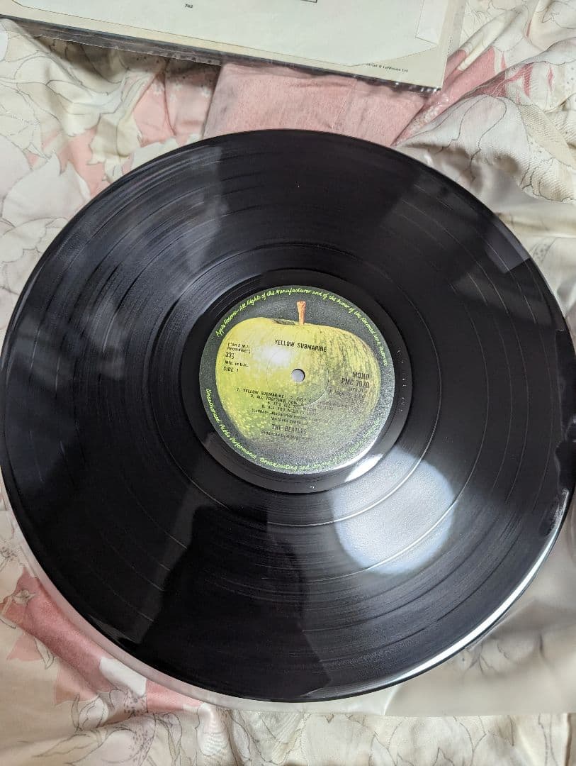スタンパーG モノラル　 イエローサブマリン　ビートルズ　UK盤　レコード