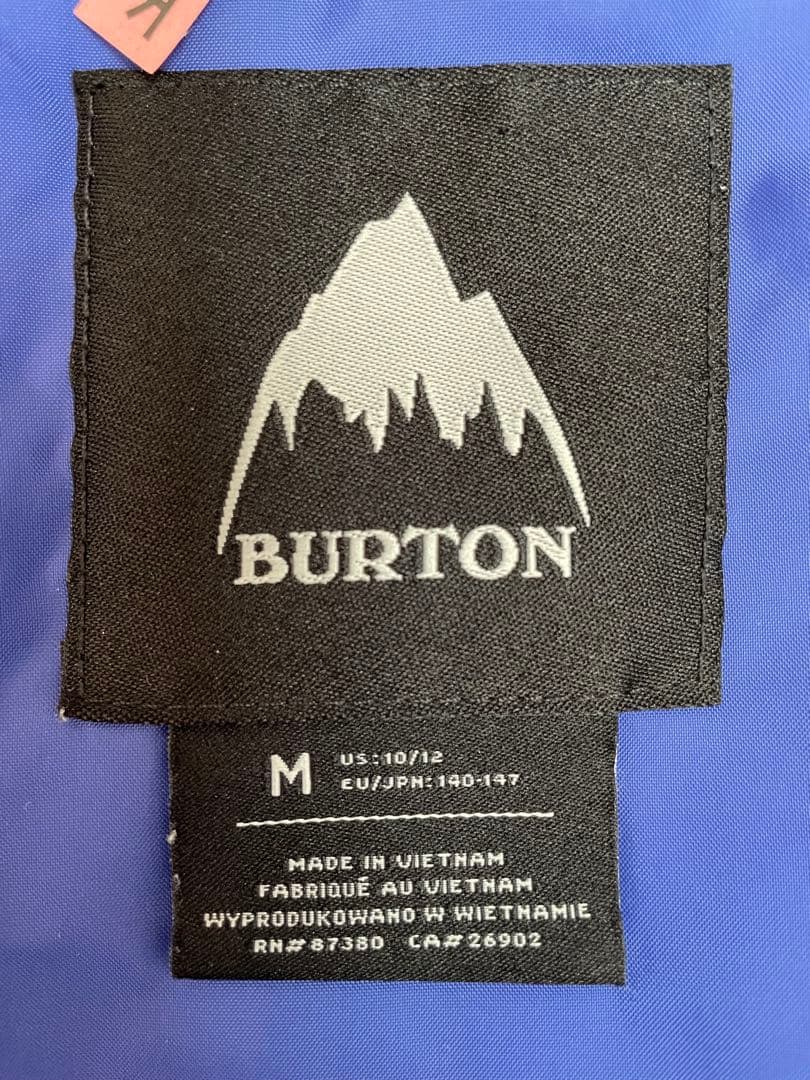 BURTON バートン キッズウェア 上下セット Mサイズ（140〜147cm）