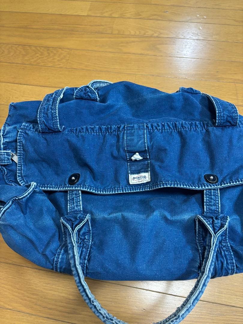 [スペシャル]初期 PORTER 吉田カバン デニムボストンバッグ 藍染
