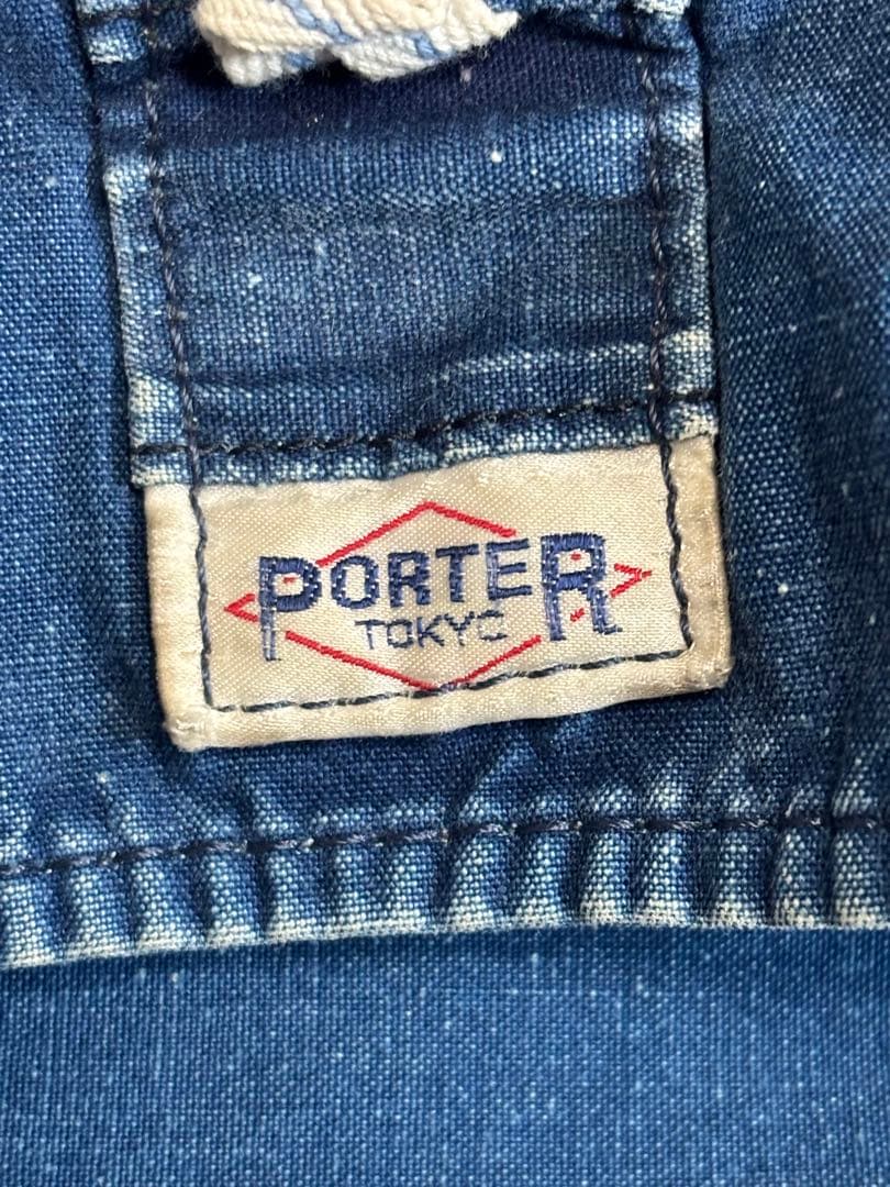[スペシャル]初期 PORTER 吉田カバン デニムボストンバッグ 藍染