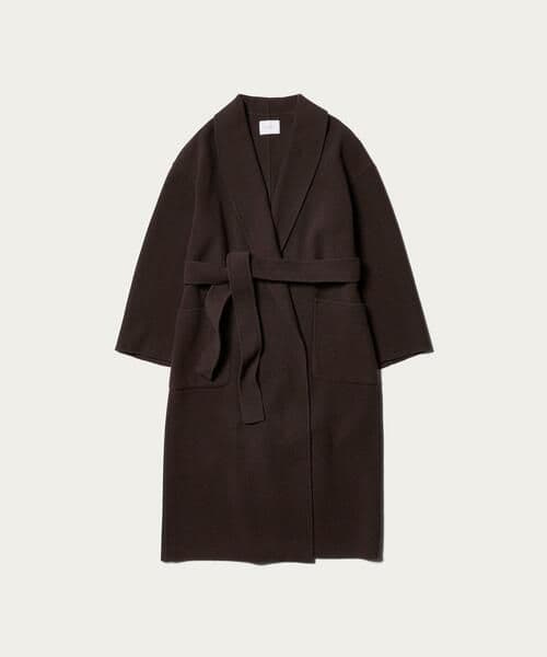 極美品 BEAUTY&YOUTH BY モッサショールカラーリバー コート