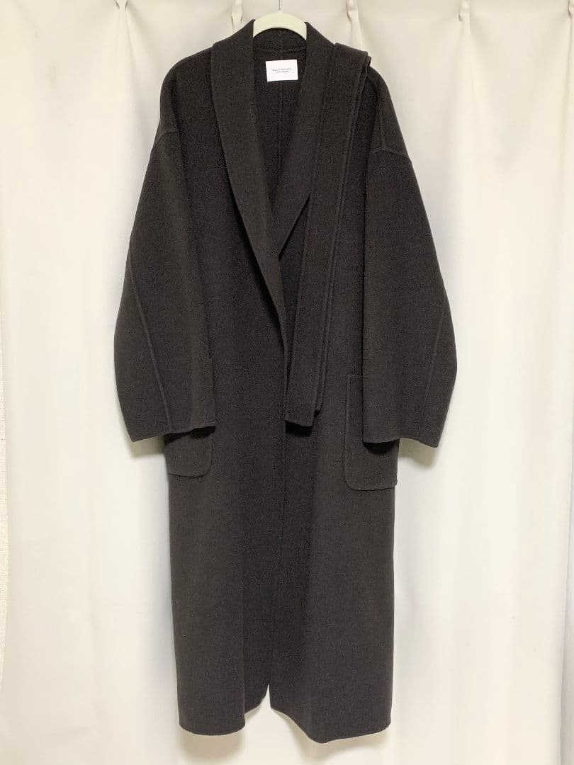 極美品 BEAUTY&YOUTH BY モッサショールカラーリバー コート