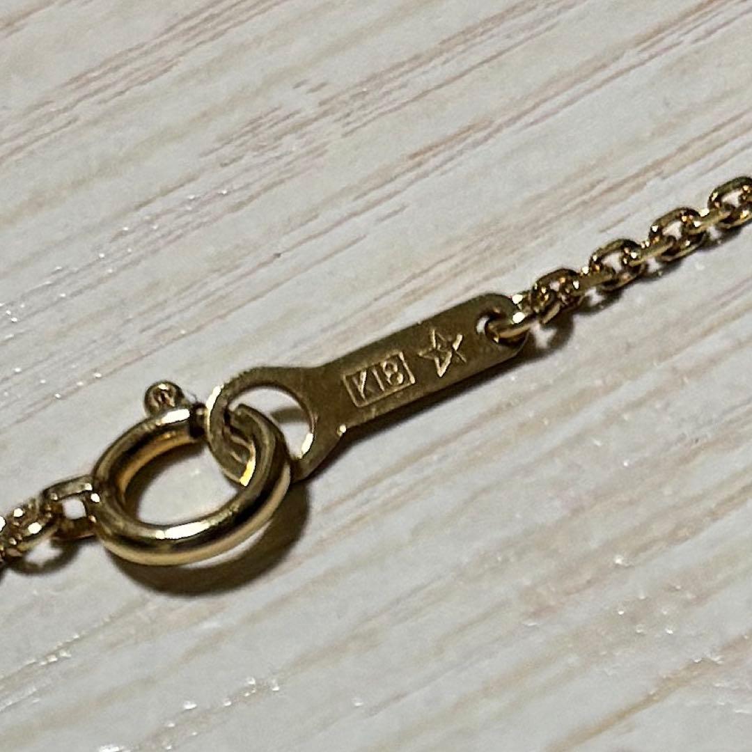 Ꮶ18 チェーンネックレス 約45cm 3.04g　本物