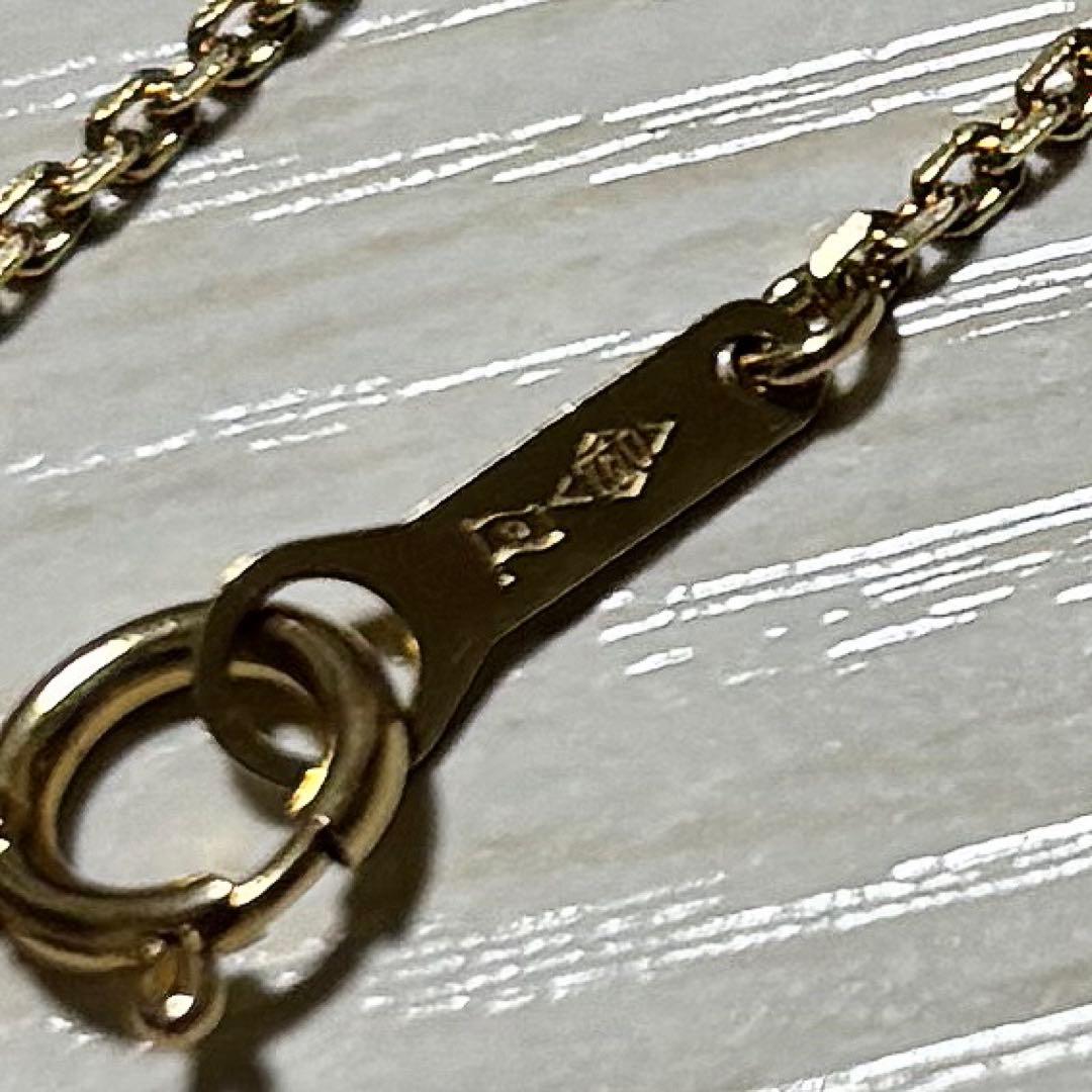 Ꮶ18 チェーンネックレス 約45cm 3.04g　本物
