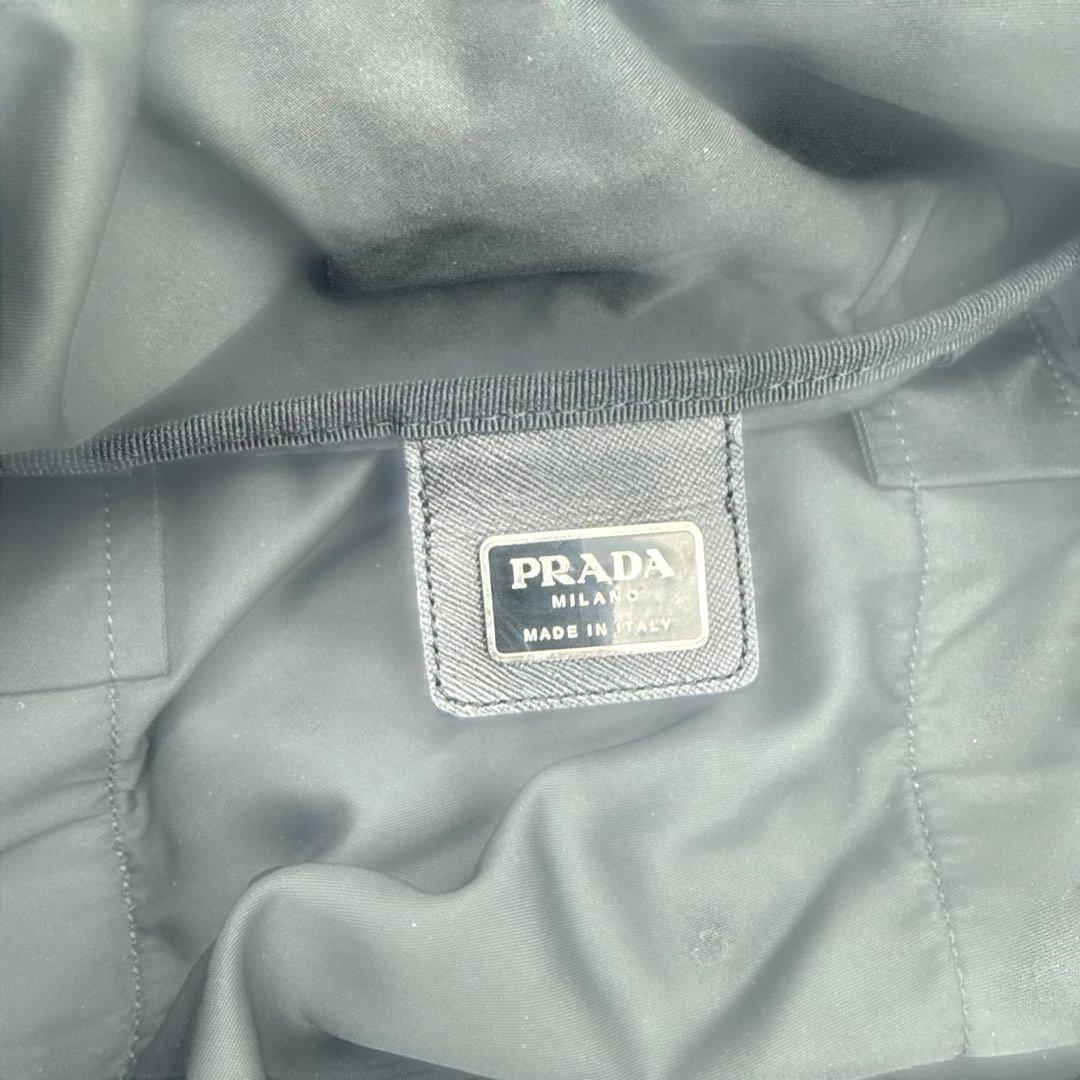 PRADA ブラック ボストンバッグ　n20