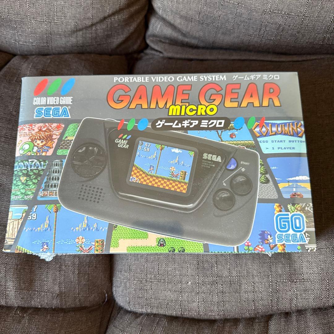 【新品シュリンク付】セガ　ゲームギアミクロ　ピンズ&コレクションボックス