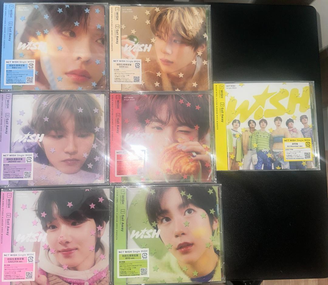 m*a様 初回生産限定盤 NCT WISH WISH(Japanesever.)