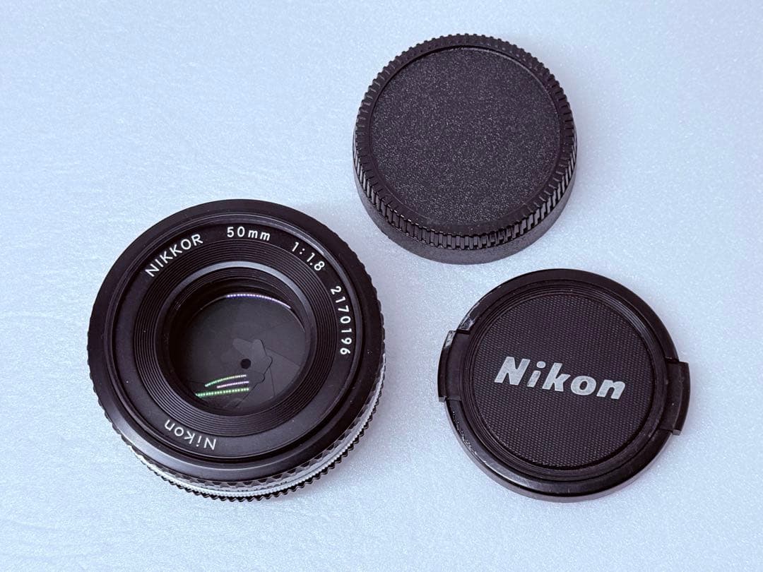 Nikon AI Nikkor 50mm F1.8S 各種動作良好 単焦点レンズ