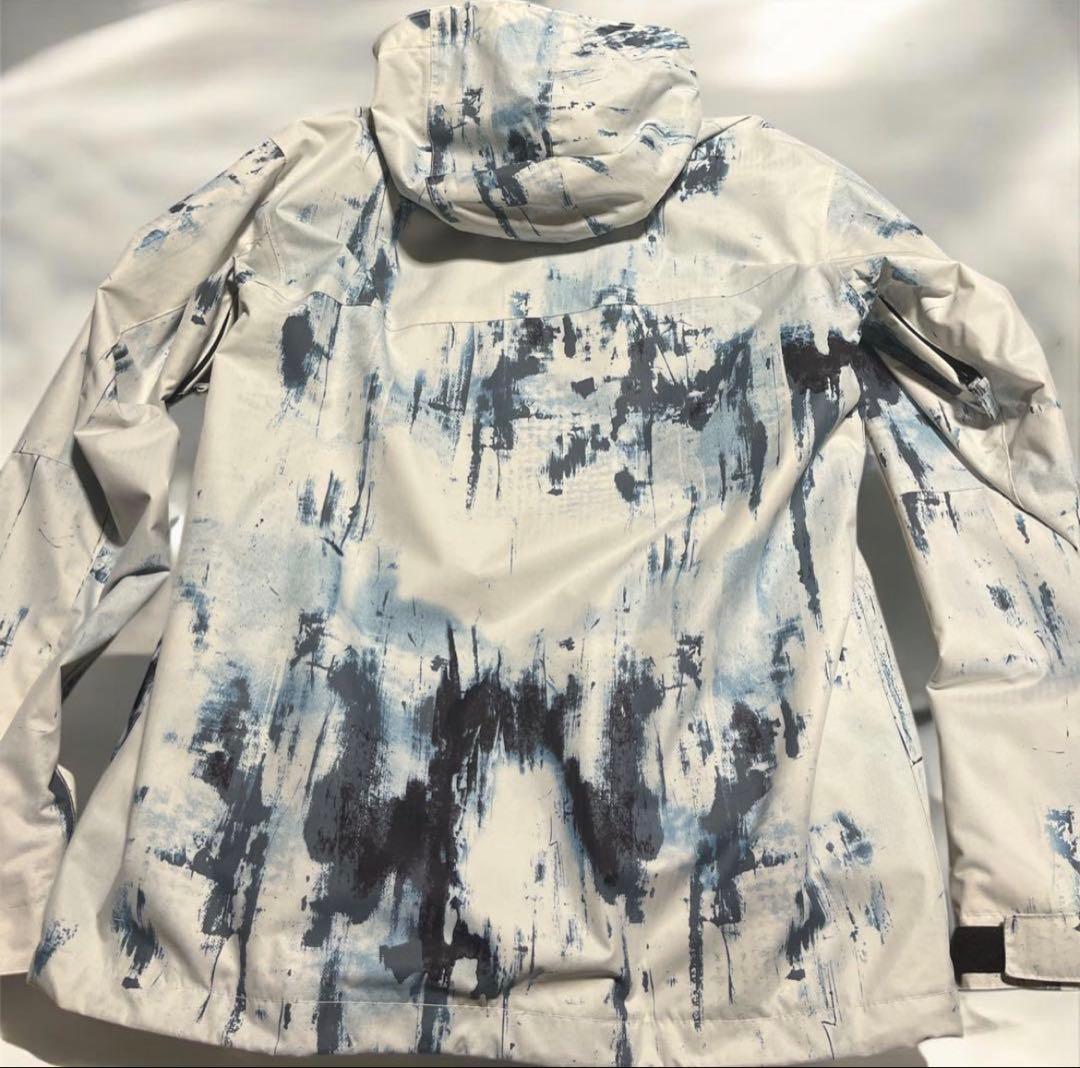 【未使用】クイックシルバー スノーボードウェア ジャケット 総柄