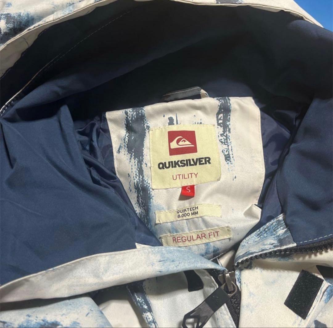 【未使用】クイックシルバー スノーボードウェア ジャケット 総柄