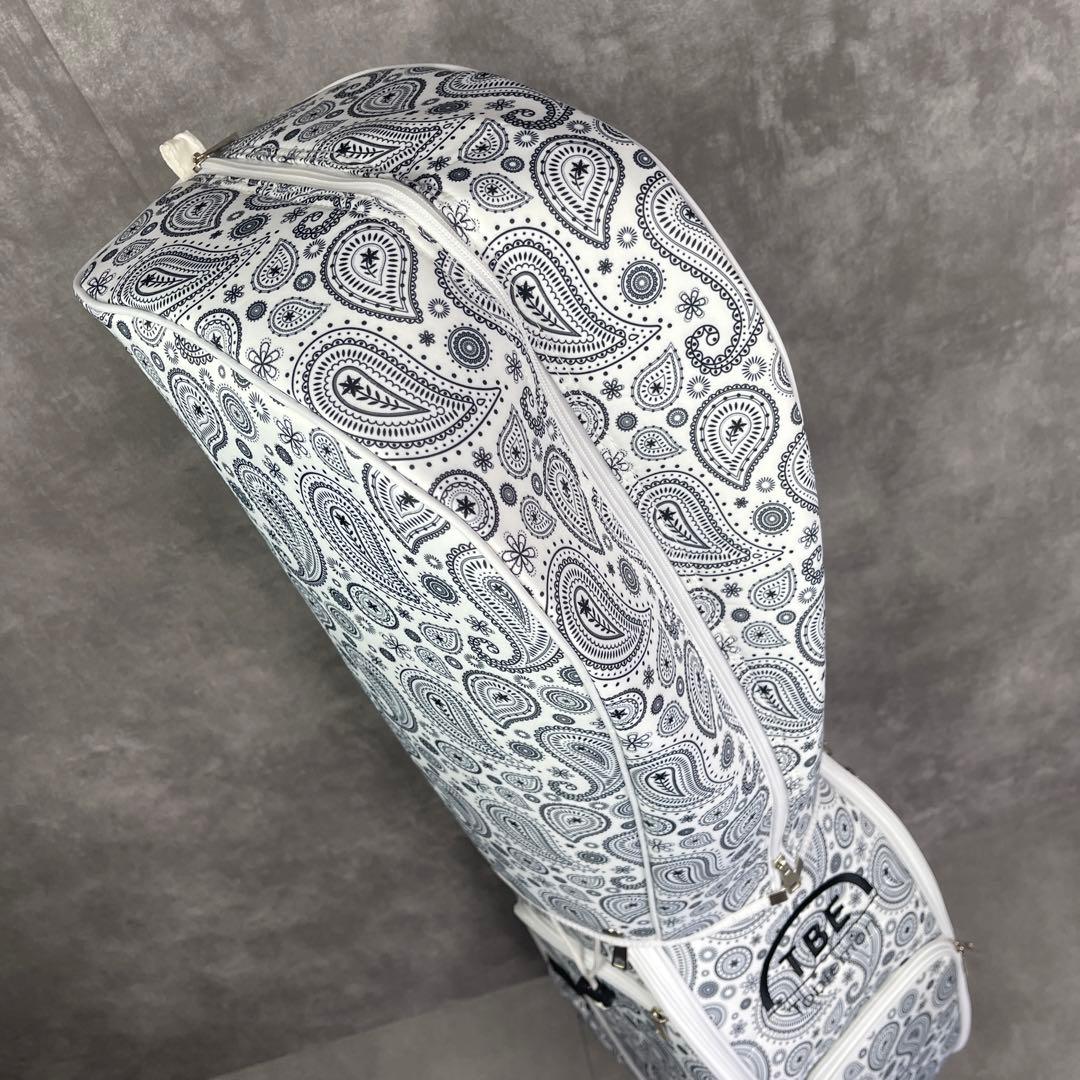 未使用品タグ付き　飛衛門　tobiemon　キャディバッグ　9.5型　5分割