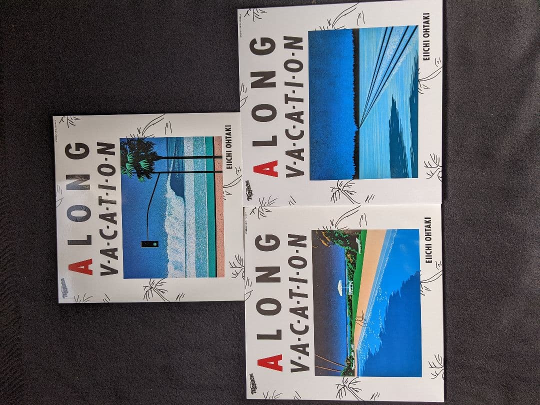 大滝詠一　A LONG VACATION 完全生産限定盤VOX ポスター　永井博