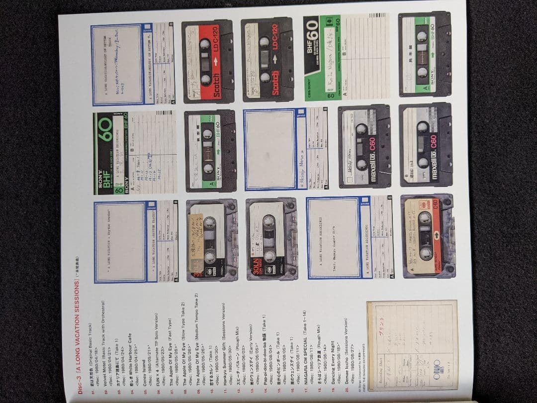 大滝詠一　A LONG VACATION 完全生産限定盤VOX ポスター　永井博