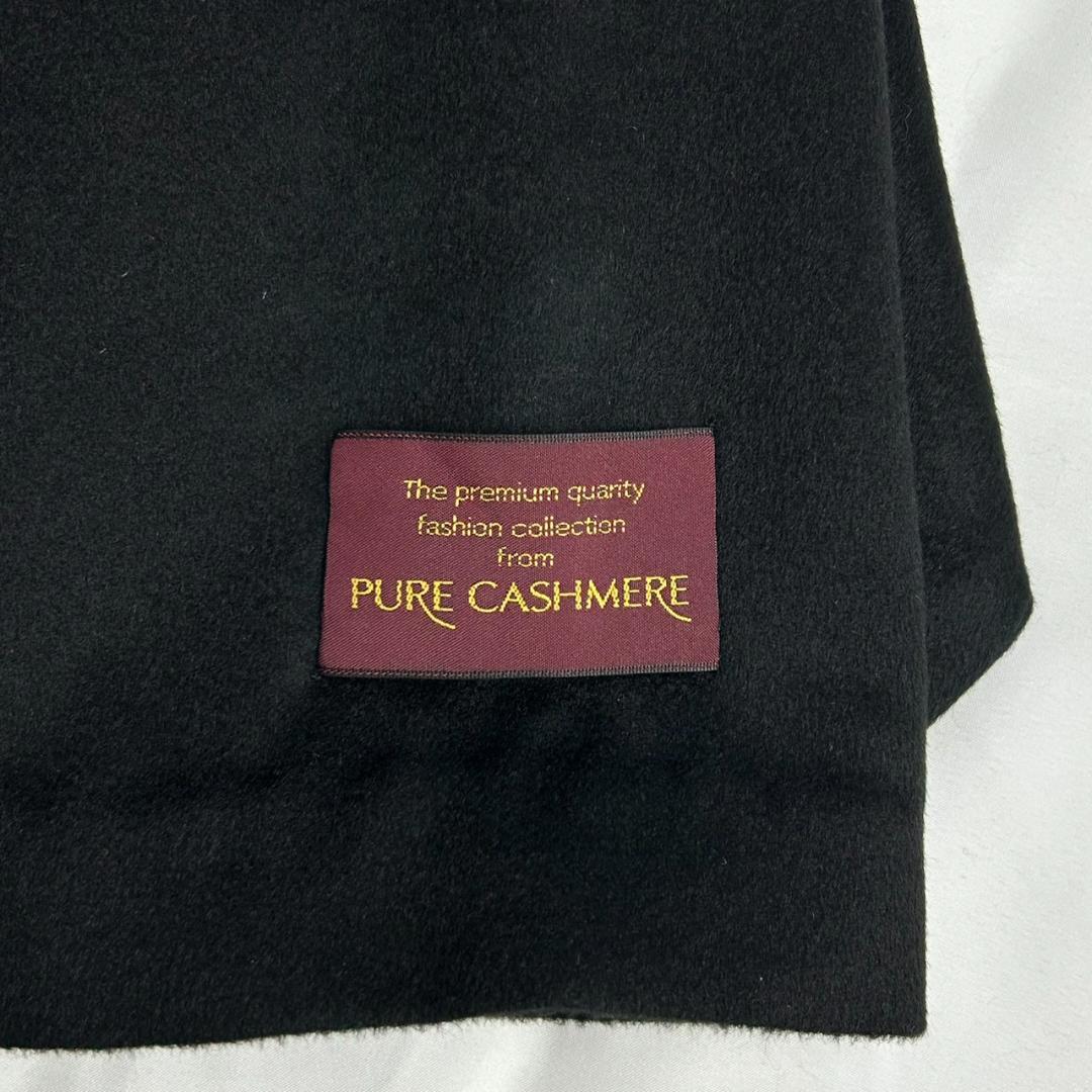 未使用　バルマン　カシミヤ100%　キモノスリーブ　ショールカラー　ロングコート