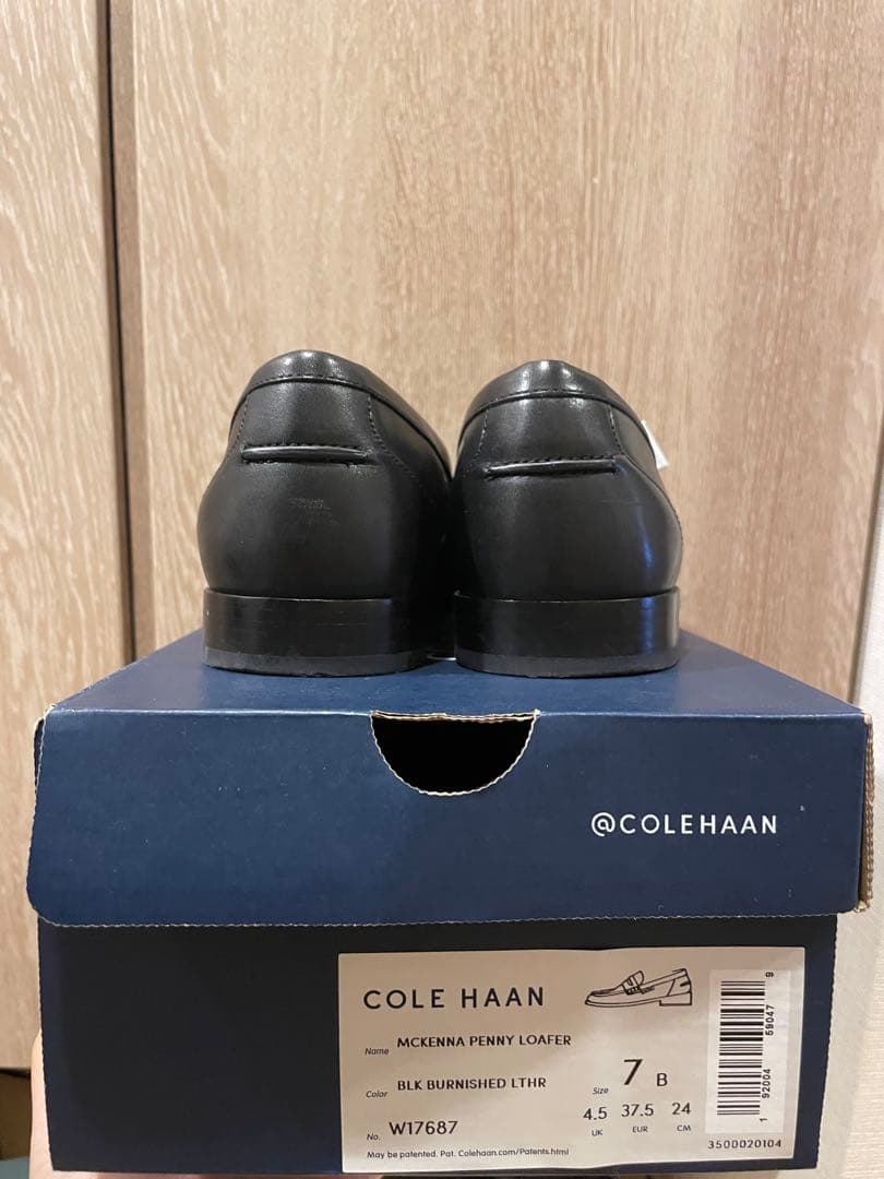 COLE HAAN ローファー　ブラック　24cm