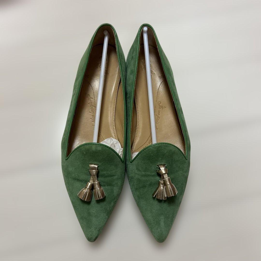 【美品】✴︎定価4万円✴︎Chatelles シャテル　フラットパンプス