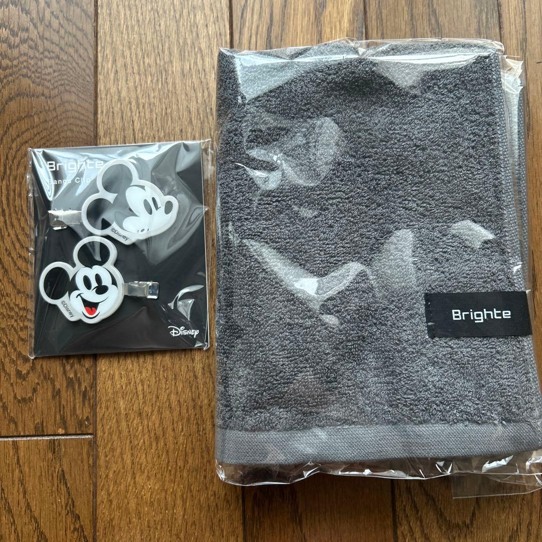 【限定】Brighteミッキーデザイン！　エレキブラシ 美顔器