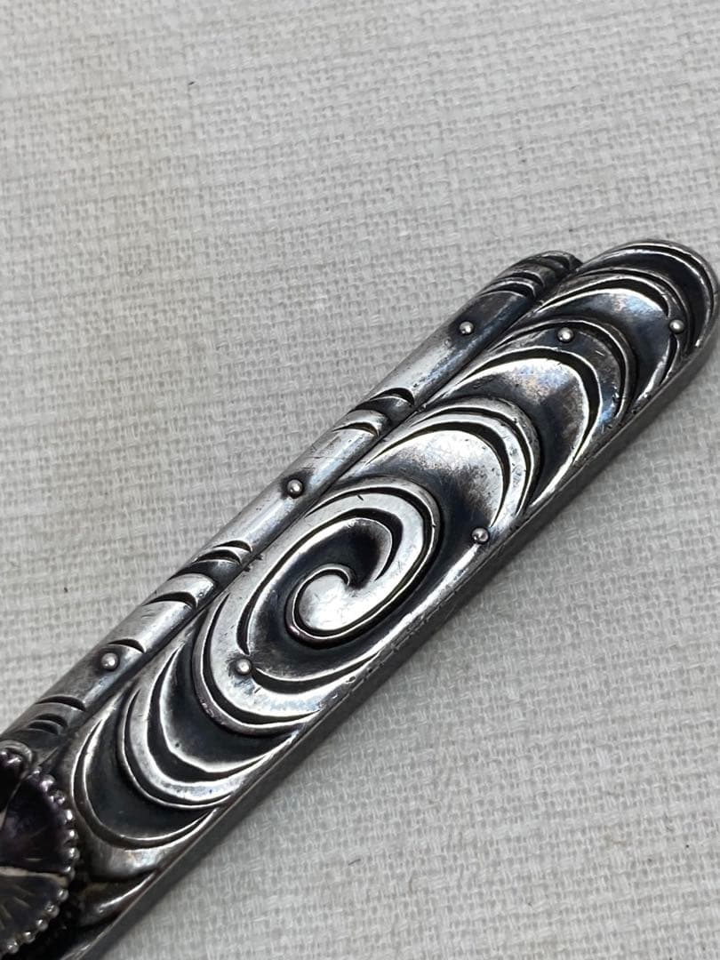 純銀　文鎮　ペーパーウエイト　刻印あり　86g