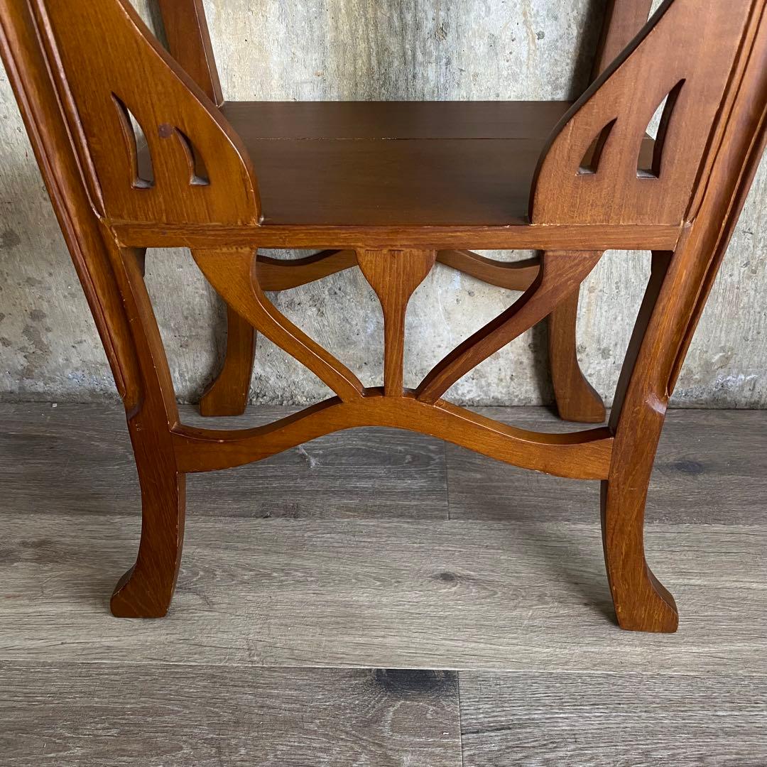 ヴィンテージ　クラシック　スリムコンソール　花台　電話台　※