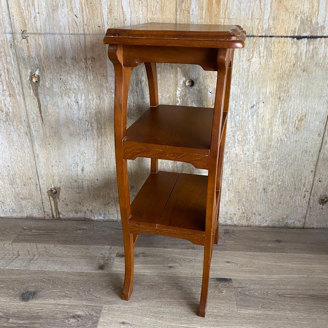 ヴィンテージ　クラシック　スリムコンソール　花台　電話台　※