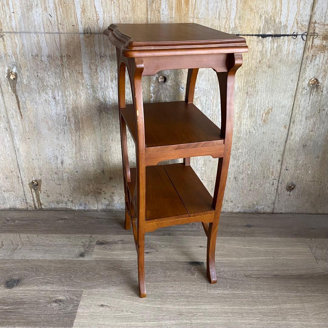 ヴィンテージ　クラシック　スリムコンソール　花台　電話台　※