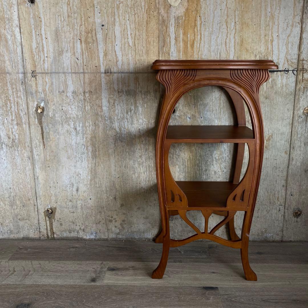 ヴィンテージ　クラシック　スリムコンソール　花台　電話台　※