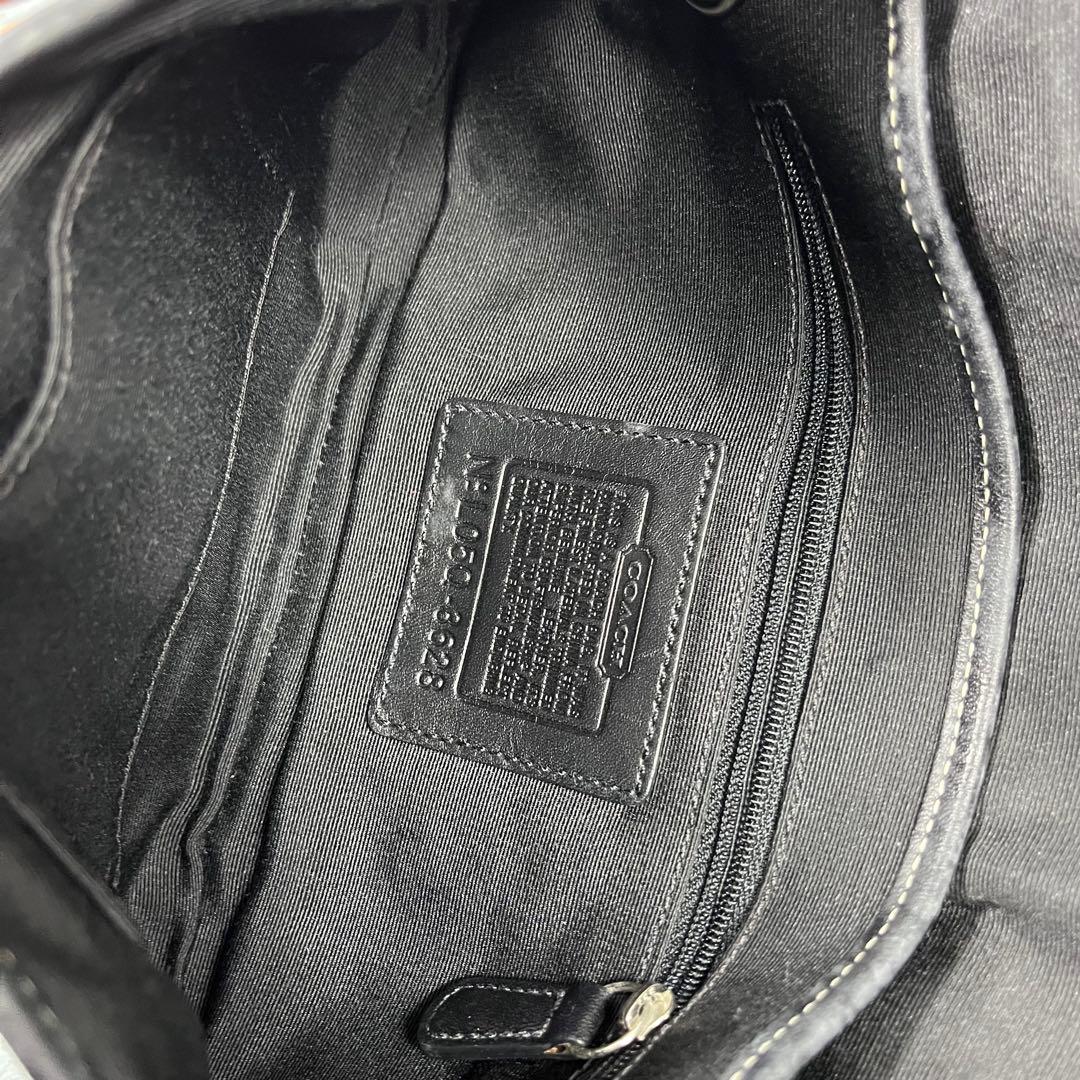 バッグ Vintage Coach Soho Black Shoulder Bag