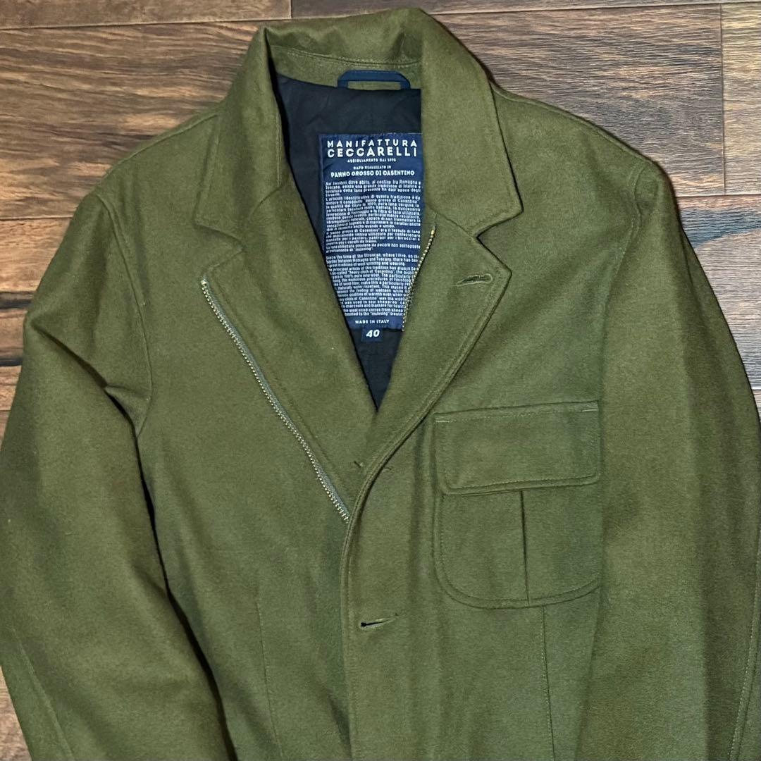 MANIFATTURA CECCARELLI アリゲーターコート　40