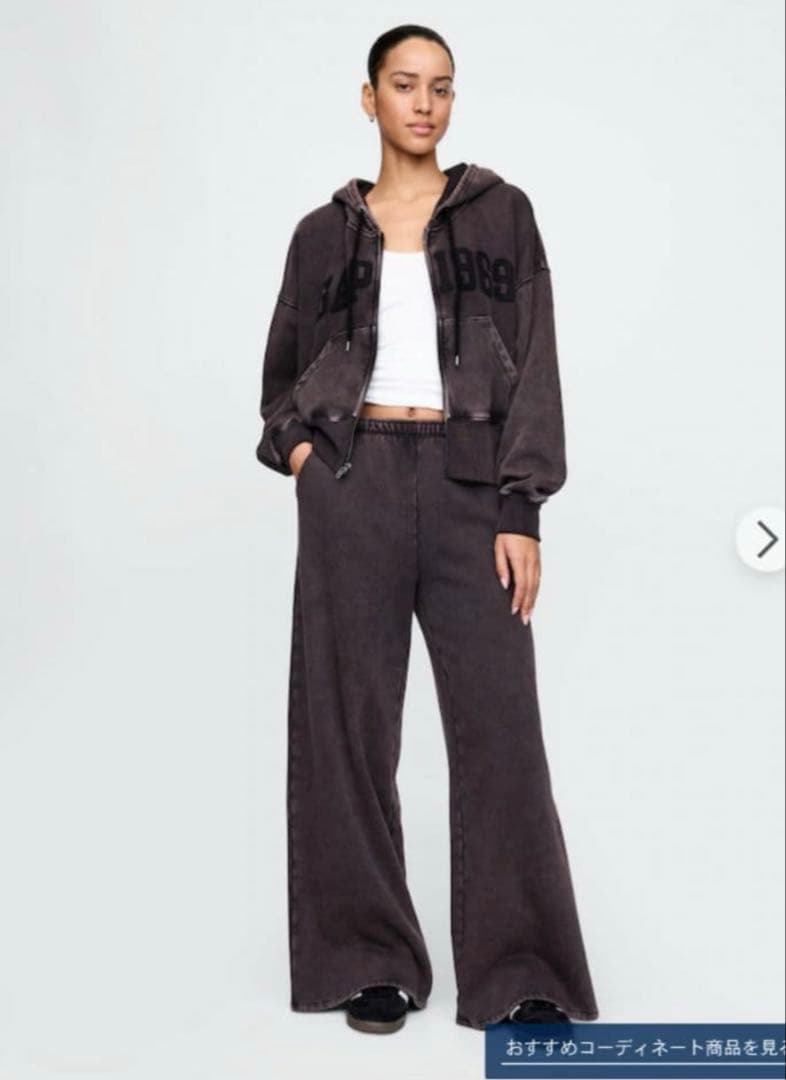 【新品タグ付き】GAP ヴィンテージソフトバギースウェット セットアップ