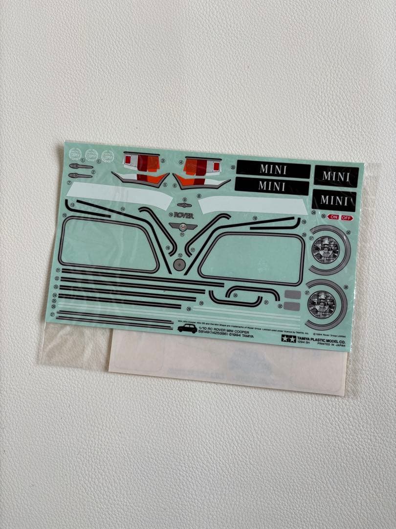 【未組立】タミヤ 1/10 ローバー ミニ クーパー RCキット 未開封　希少