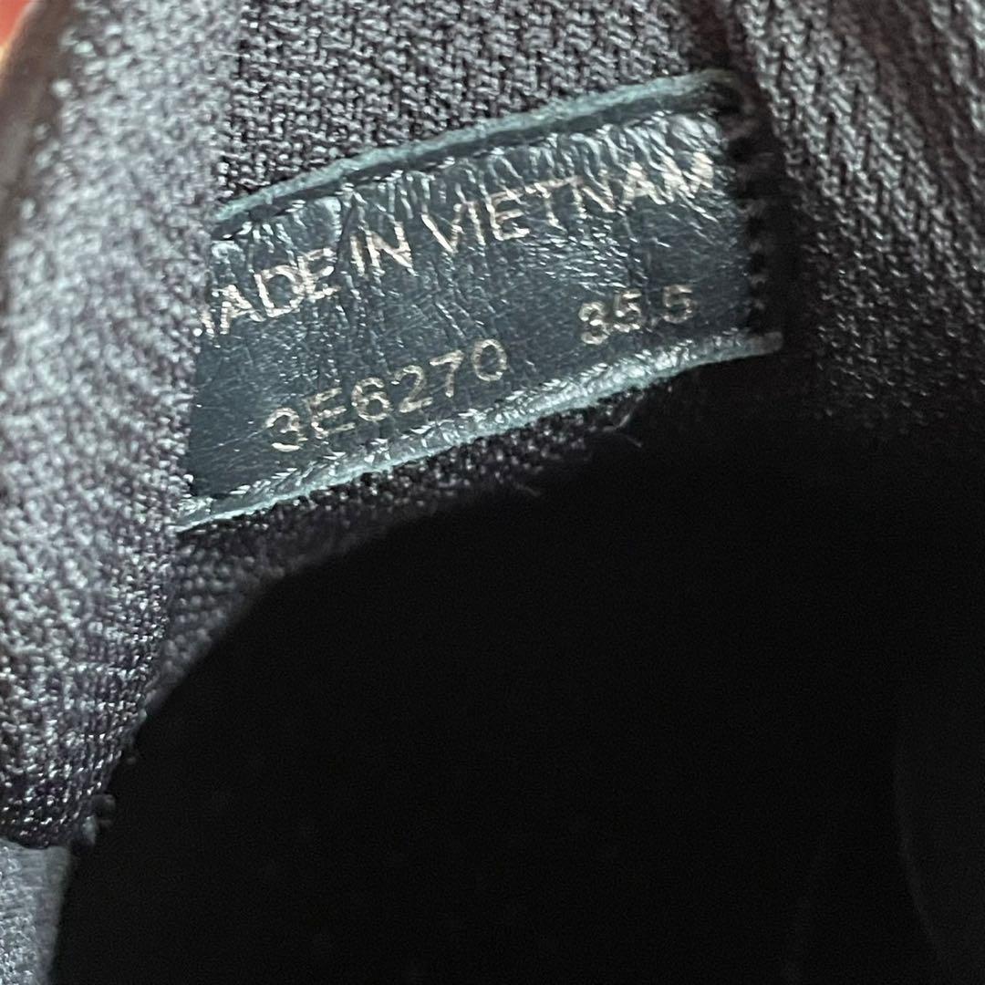 未使用級✨　PRADA SPORT スニーカー　レザー　黒　22.5相当