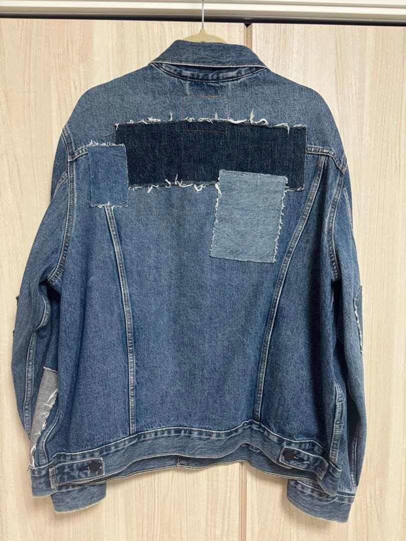 Levi’s Premium デニムジャケット XL パッチワーク