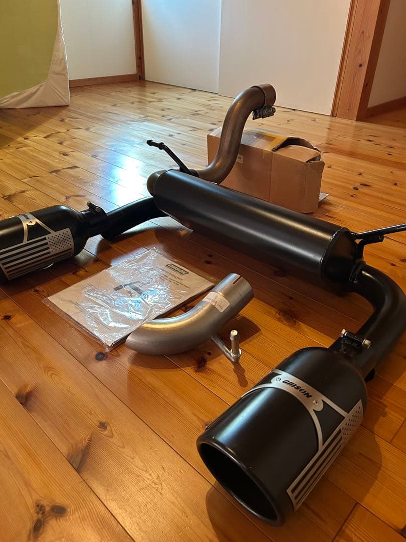 ラングラーJL ギブソンマフラー デュアル スプリット 2.0L /3.6L用