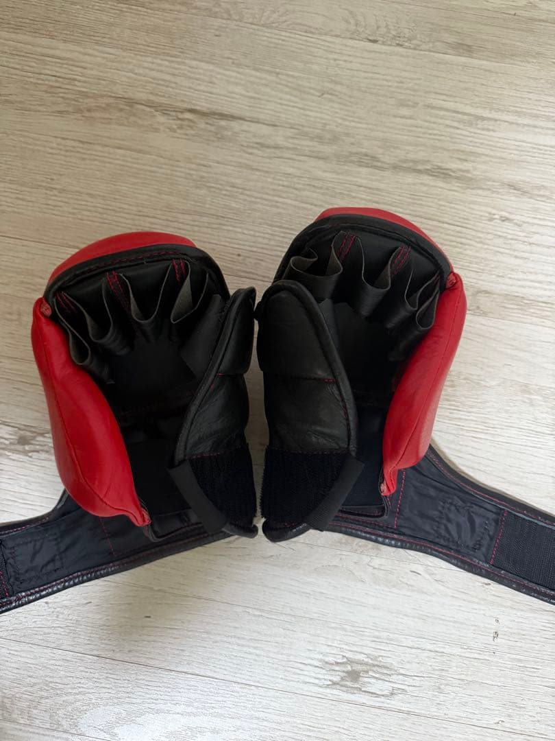 ISAMI パウンドグローブ赤 フリーサイズ