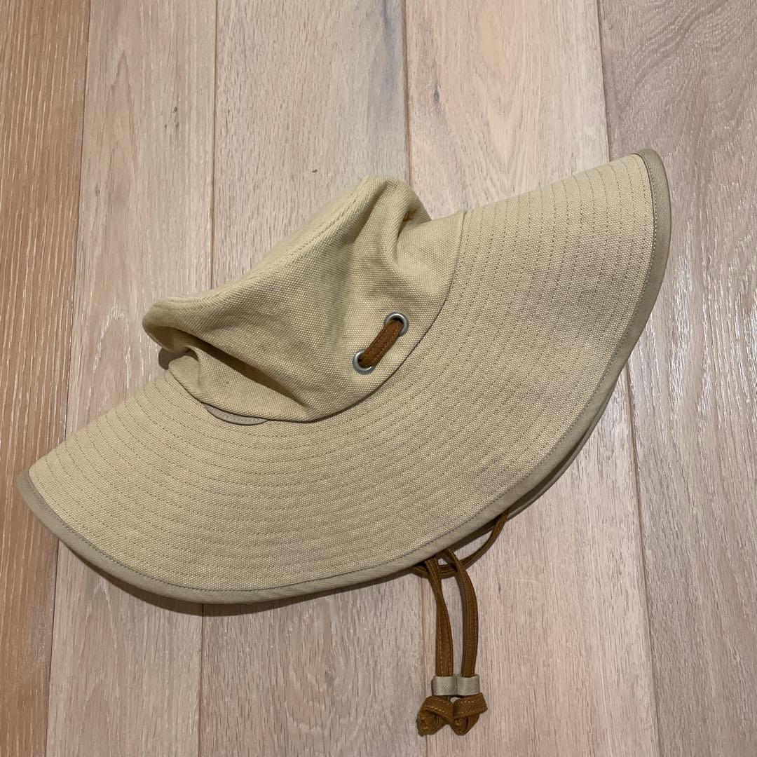 新品 45R 4号帆布のつば広ハット