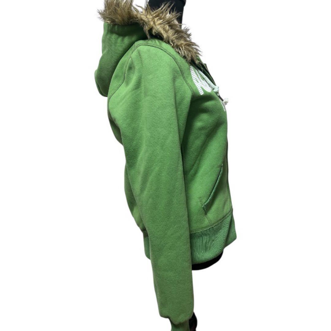 archive opium ファー ダブルジップパーカー y2k グランジ