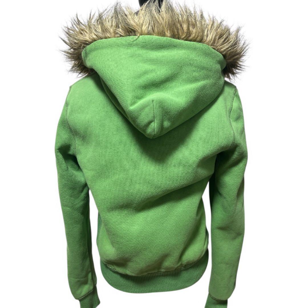 archive opium ファー ダブルジップパーカー y2k グランジ