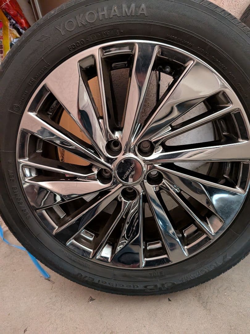 エルグランドe52 AUTECHタイヤホイール225/55/18 4本セット