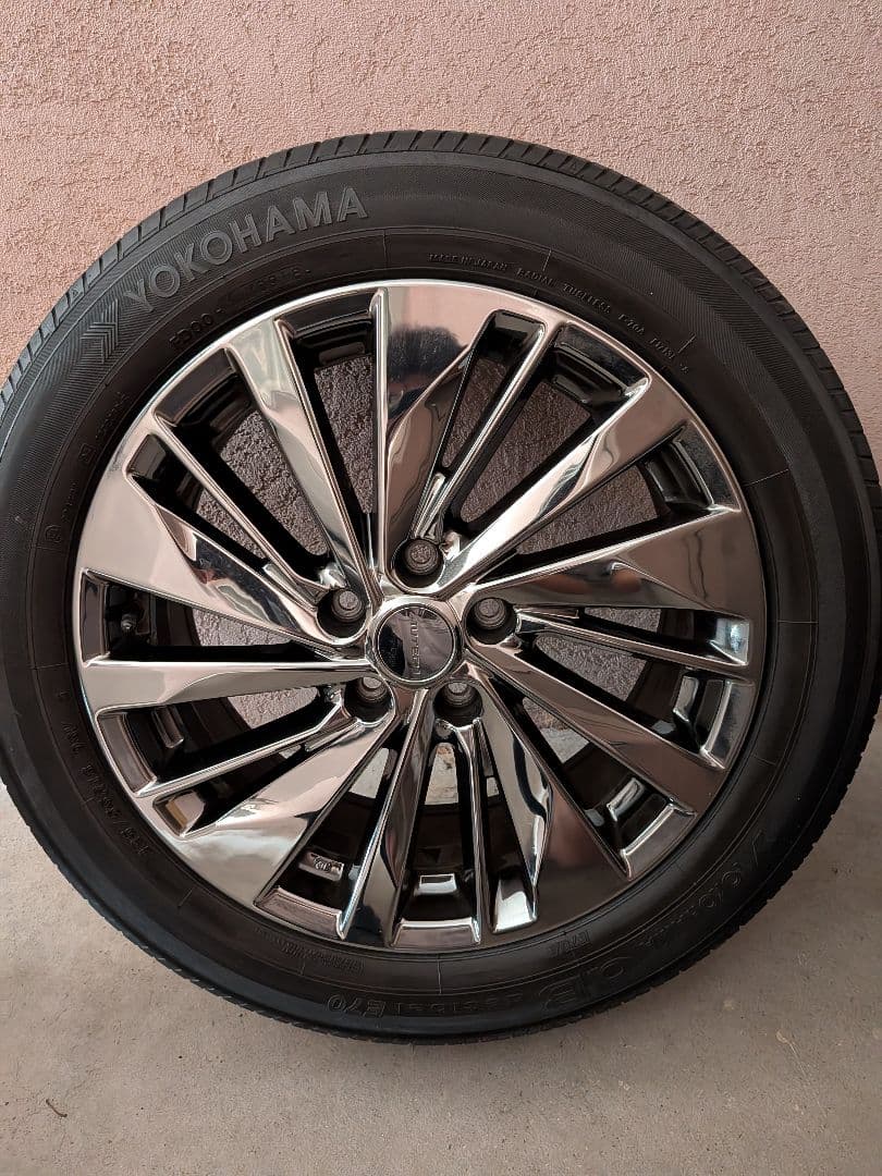 エルグランドe52 AUTECHタイヤホイール225/55/18 4本セット