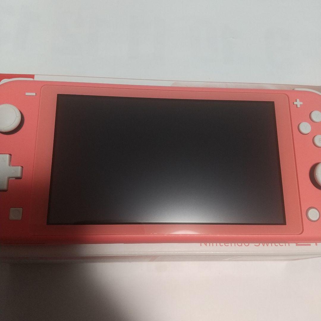 [美品]Nintendo Switch LITE コーラル ピンク 2023年製