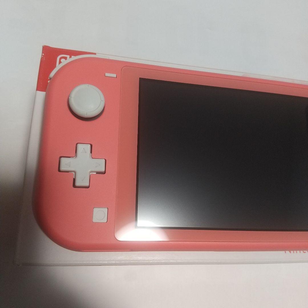 [美品]Nintendo Switch LITE コーラル ピンク 2023年製