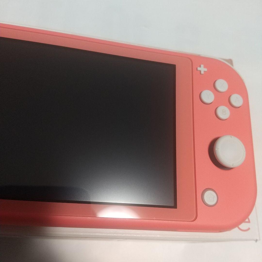 [美品]Nintendo Switch LITE コーラル ピンク 2023年製
