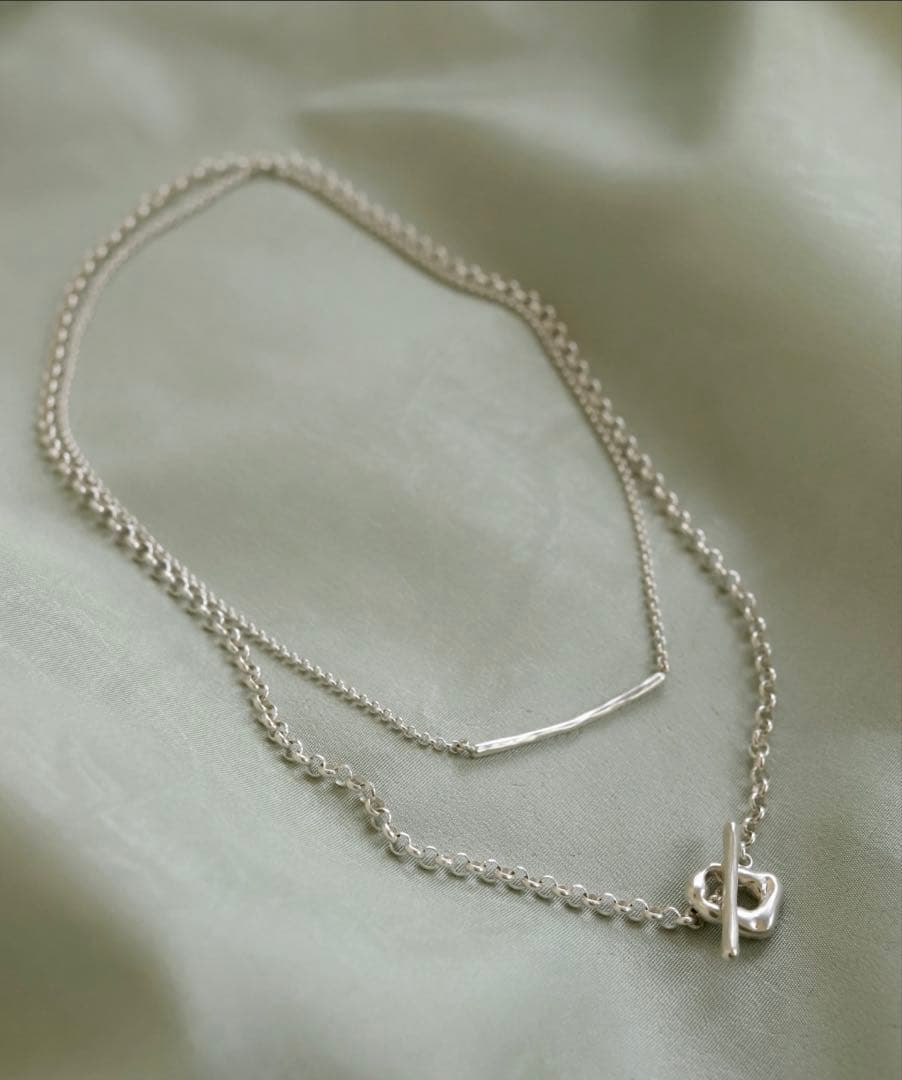 TEN. SILVER925 バブルラリエット