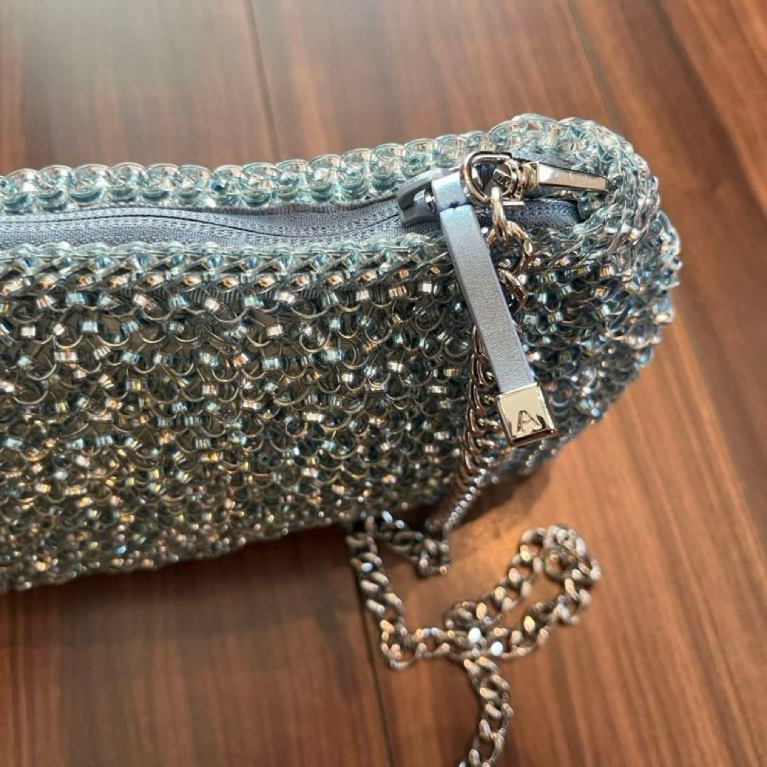 【美品】アンテプリマ クラッチバッグ （チェーンストラップ）