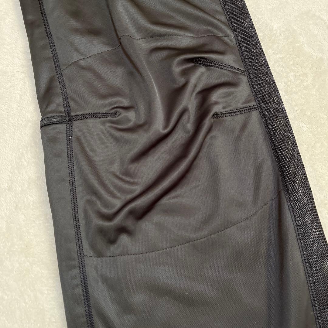 コムデギャルソンシャツ トラックパンツ ブラック M トレーニングパンツ 裏起毛